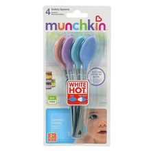 Colher Termo Sensível Munchkin - Kit com 4 Colheres