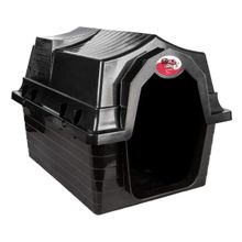 Casa Casinha Pet Cachorro Cães Gatos Pequeno Porte Nº2 Preta