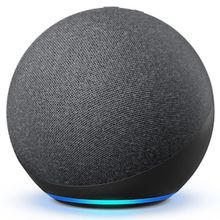 Smart Speaker Amazon Echo 4ª Geração com Hub de Casa Inteligente e Alexa – Preto