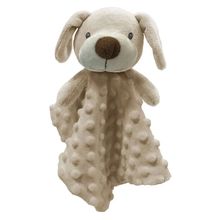 Naninha Minha Primeira Naninha Cachorro Bege - Laço Bebê