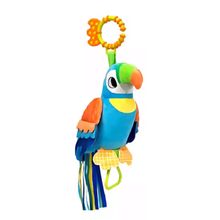 Papagaio Didi Pelúcia com Mordedor - Buba