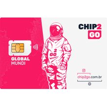 Chip Internacional MUNDI - 15 dias - Internet 5G Ilimitada - Chip2Go