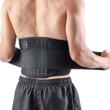 Cinta Lombar c Hastes de Aço Flexíveis Especial EG - Preto