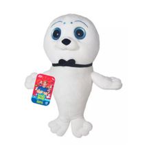 Bicho De Pelúcia Foca Ice Mascote Luccas Neto Aventureiro