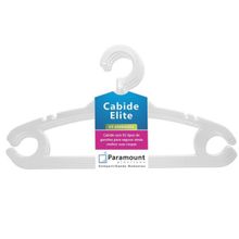 Cabide em Acrílico Transparente Elite Elegância Roupas 3 Unidades