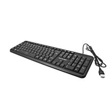 Teclado Preto Usb 2.0 Ergonômico Com Fio 1M Nacional