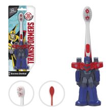 Escova Dental Infantil 3D Optimus Prime ZEIN