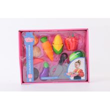 Conjunto Comidinha - Legumes Crec Crec - Mini Little Girls Pop fun TERRACO
