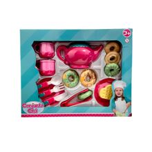 Conjunto de Cha - Comidinha Cha da Tarde Donuts TERRACO