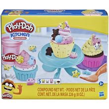 Massinha de Modelar - Play-Doh Kitchen Creations - Cupcakes Coloridos HASBRO