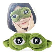 Máscara Dormir 3d Divertida Sapo - Viagem Descanso
