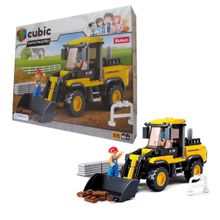 Bloco De Montar Town Construction Escavadeira - Multikids BR827
