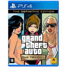Jogo Grand Theft Auto: The Trilogy - The Definitive Edition - PS4