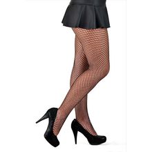 Meia Calça Arrastão Adulto Preto - Abrakadabra Fantasias
