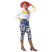 Fantasia Jessie Adulto - Disney - Toy Story - Original