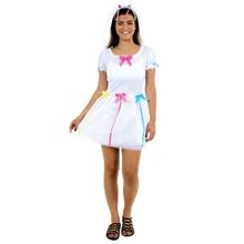 Fantasia Vestido de Noiva Junina com Tiara e Véu - Festa Junina