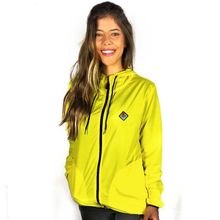 Jaqueta Corta Vento Light Feminino Amarelo WSS Diamond Colors