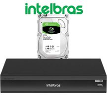 Dvr Intelbras Imhdx 3132 Multi Hd 3TB 32 Canais Inteligência Artificial e Reconhecimento Facial