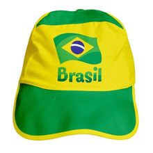 Boné Bebê Brasil Torcida Baby