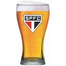Copo Shape para Cerveja Globimport Brasão São Paula - 470ml