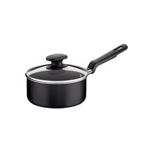 Panela Tramontina Loreto Antiaderente Tampa de Vidro 18cm 2L Grafite