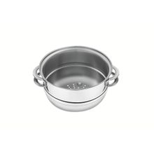 Cozi-Vapore Tramontina Solar Inox com Alças 20 cm 3,2 L