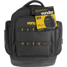 Mochila Para Ferramentas Vonder Bolsa Eletricista Ferramenta Uso Geral Base Emborrachada Alca Acolchoada Capacidade 18kg