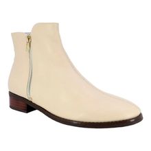 Bota Usaflex Cano Baixo Zíper Feminina