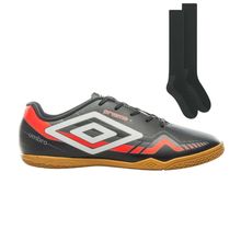 Kit Chuteira Futsal Umbro Prisma + Par de Meião