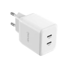 Carregador de Tomada Universal Geonav Turbo Duo CH35PDWT 35W para Celulares e Dispositivos Eletrônicos