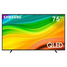 Smart TV QLED 75” 4K Samsung 75Q60D Gaming Hub, AI Energy Mode, Alexa built in, Wi-Fi Bluetooth USB