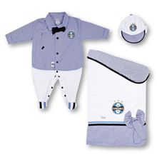 Kit Maternidade Grêmio Luxo Meninos Oficial
