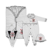 Kit Maternidade Corinthians com Saco de Dormir Feminino Oficial