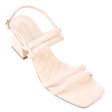 Sandalia Bebece Feminina - Creme