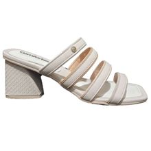 Tamanco Comfortflex Feminino - Creme