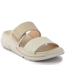 Tamanco Comfortflex Em Sintetico Feminino - Marfim