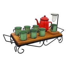 Bandeja Artesanal Grande De Madeira Maciça