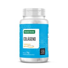 Colágeno com Verisol Mundo Verde 120 cáps