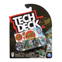 Skate de Dedo Santa Cruz Kevin Braun Tech Deck - Sunny