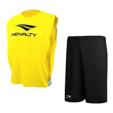 Kit Futebol Penalty Colete + Calção Juvenil