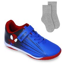Kit Tênis Dray Marvel Spidey Infantil + Meia
