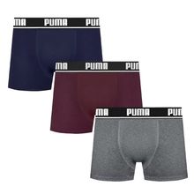 Kit 3 Cuecas Boxer Puma Cotton Masculina