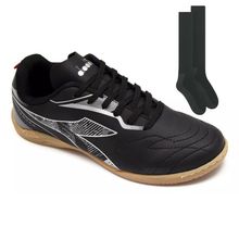 Kit Chuteira Futsal Diadora Agilitá + Par de Meião