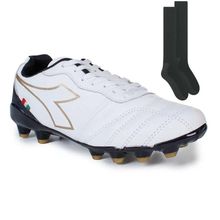 Kit Chuteira Campo Diadora Calcio + Par de Meião