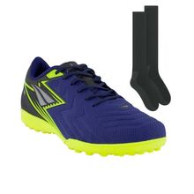 Kit Chuteira Society Penalty Líder Infantil + Par de Meião