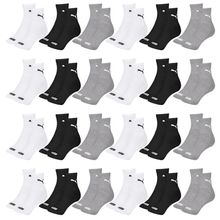 Kit 24 Pares de Meias Puma Cano Médio Esportiva Feminino