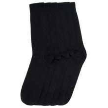 Kit 3 Pares de Meia Selene Social Cano Longo Masculina - Preto