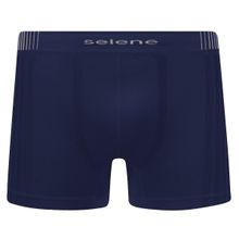 Cueca Boxer Selene Sem Costura Masculina - Marinho