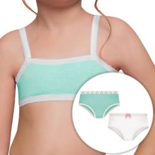 Kit Selene 1 Top + 2 Calcinhas Infantil