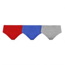 Kit 3 Cuecas Slip Selene Algodão Infantil